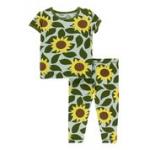 KK S/S Pajama Set Aloe Sunflower