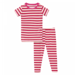 KK S/S Pajama Set Anniversary Candy Stripe