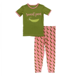KK S/S Pajama Set Strawberry Sweet Peas