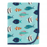 KK Swaddle Blanket Tropical Fish