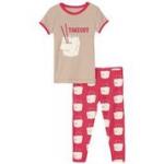 KKS/S Graphic Tee Pajama Set Cherry Pie Takeout