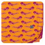 Swaddle Blanket Apricot Octopus
