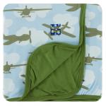 Toddler Pond Airplane Blanket