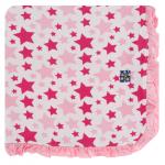 Toddler Ruffle Flamingo Star Blanket